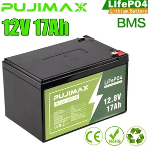 12V 7Ah Rechargeable LiFePO4 Lithium Battery Built-in BMS 2000+ Deep Cycles - Picture 1 of 7