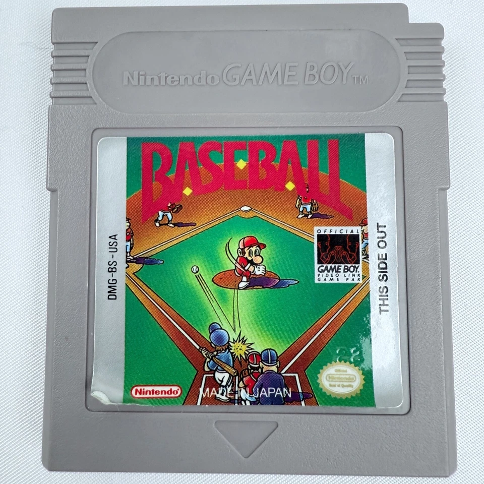 Baseball (Nintendo Game Boy, 1989) DMG-BS-USA - Authentic Cartridge - Tested - Image 1 of 1
