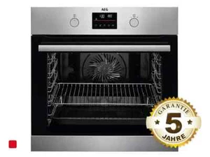 AEG BPB335060M Pyrolyse Backofen Edelstahl SafeToTouch Top MaxiKlasse™ - Bild 1 von 7