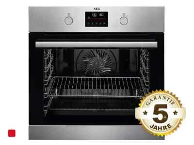 AEG BPB335060M Pyrolyse Backofen Edelstahl SafeToTouch Top MaxiKlasse™ - Bild 1 von 4