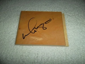 Autógrafo de baloncesto de la NBA firmado a mano por Walter McCarty Boston Celtics - Imagen 1 de 2