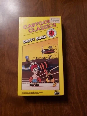 VTG Cartoon Classics Daffy Duck VHS Rare Animation New Factory Sealed - Image 1 of 4