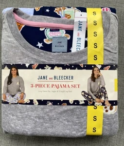 Jane and Bleecker Damen Costco 3-teiliges Pyjama Set Größe Small S Neu mit Etikett - Bild 1 von 5