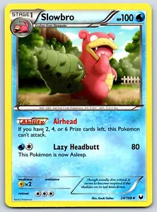 Slowbro - BW Plasma Freeze 24/108 Kouki Saitou Pokemon 151 Card NM - Picture 1 of 2