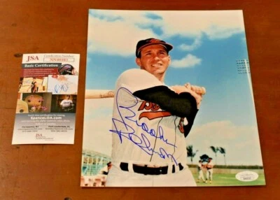 BROOKS ROBINSON Signed 8x10 Photo-Baltimore Orioles-JSA Authentication - Image 1 of 4