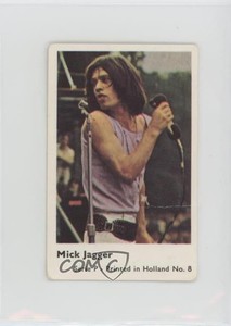 1973 Dutch Gum Serie P - Printed in Holland Mick Jagger #8 0mg4