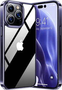 TORRAS Diamond Clear iPhone 14 Pro Case [Military SGS Shockproof & NO.1... - Picture 1 of 21