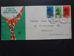 SINGAPORE/ 1968, NATIONAL DAY First day Cover, - Bild 1 von 1