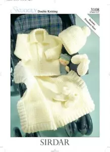 Sirdar Strick Muster - Kuschelig Dk, Babykleidung 3108 - Bild 1 von 1