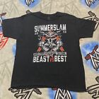 WWE Summerslam 2013 Brock Lesnar vs. CM Punk Beast Best Men's XL T-Shirt