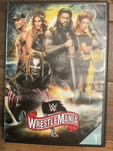 WWE: WrestleMania 36 Alternate Cover Art 2 DVD disc set - Picture 1 of 6
