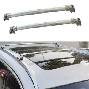 2P Stainless Steel Roof Rack Cross Bar Crossbar Fits for Benz GLC X253 2016-2022 - Bild 1 von 8