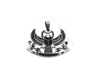 Pendentif Dieu égyptien Khepri, le dieu scarabée en Acier / 5596 - Picture 1 of 1