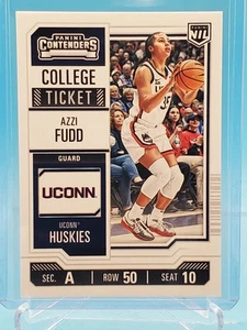 Azzi Fudd🔥2024-25 Panini NIL Contenders UCONN #13 - Picture 1 of 2