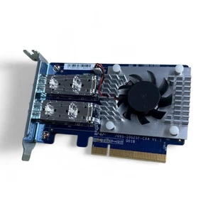Tarjeta de expansión de red QXG-10G2SF-CX4 QNAP doble puerto 10 GbE SFP+ PCIe bajo perfil - Imagen 1 de 2