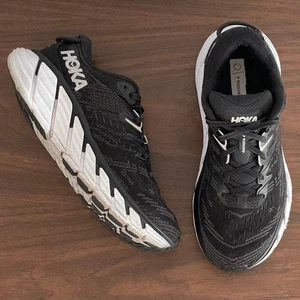 Scarpe da corsa su strada HOKA Gaviota 4 donna 8,5 nero/bianco ammortizzate comode palestra - Foto 1 di 12
