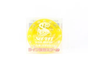 Seven Guide Service Maintenance spool Daiichi Line Recycler Yellow (8297) - Picture 1 of 5