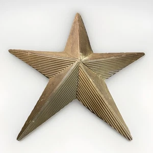 Decorazione da parete primitiva country stella in metallo 11,5 pollici - Foto 1 di 5