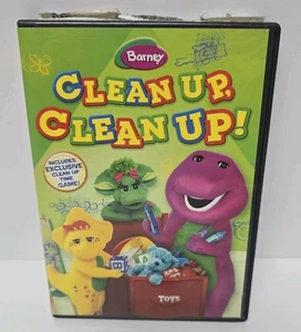 Barney: Clean Up, Clean Up (DVD, 2012) RARE Tested Works Great Fast Shipping! - Picture 1 of 3