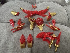 Red Conquering Power Rangers Action Figure Lost Galaxy 1998 Accessories only - Picture 1 of 1