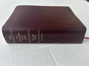 KJV  Life Application Study Bible Tyndale 1996 Large Print Burgundy leather - Imagen 1 de 10