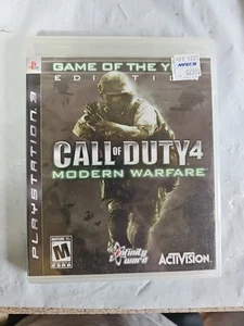 Call of Duty 4: Modern Warfare Edición Juego del Año PS3 Nuevo Precintado En muy buena condición - Imagen 1 de 3