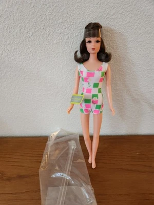 FRANCIA 30 Aniversario Muñeca Barbie Primo Moderno DE COLECCIÓN Pestañas Repro Foto 1 de 4