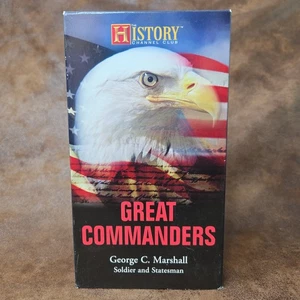 George C Marshall Soldier Statesman Great Commanders (VHS 2004) History Channel - Picture 1 of 3