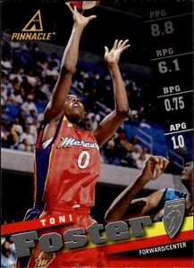 1998 Pinnacle WNBA #34 Toni Foster Iowa Hawkeyes - Picture 1 of 2