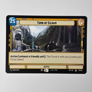 STAR WARS UNLIMITED : TOMB OF EILRAM LOF 28 ANGLAIS NEUF - Foto 1 di 2