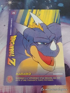 Carte Dragon Ball Z Fighting Cards Non Grattée n° 29 Dbz Panini Maraiko - Imagen 1 de 2