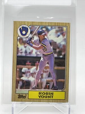 Tarjeta de béisbol 1987 Topps Robin Yount #773 como nueva envío gratuito Foto 1 de 3