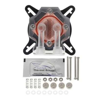 CPU Water Cooling Block Double Channel G1/4 CPU Water Cooler Block Universal - Image 1 of 4