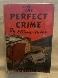 First Edition, 1942, The Perfect Crime By Ellery Queen. Mylar DJ 1st Edition - Picture 1 of 8