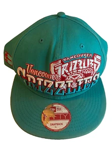 RARE New Era Vancouver Grizzlies 9Fifty Embroidered Snapback Hat Baseball Cap - Picture 1 of 6