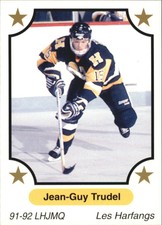 1991-92 7th Inning Sketch QMJHL #190 Jean-Guy Trudel