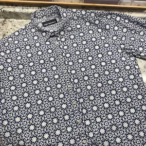Reyn Spooner XXL Poloshirt Herren Blau & Weiß Kurzarm Alhambra Hawaii - Bild 1 von 9