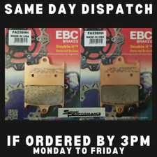 EBC HH Sinter Front Brake Pads Triumph Daytona 955i 1998 99 2000 01 02 2003 2004