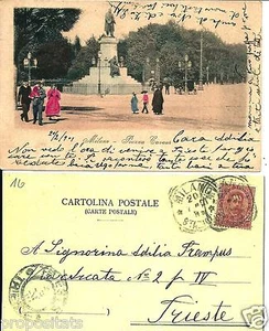 lm 030 1901 Milano Piazza Cavour  - Viagg FP - Imagen 1 de 1