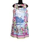 NWT Retail $89 GABBY SKYE Unique France Floral Sleeveless Dress Womens Size 8