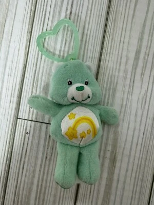 Burger King Care Bears 2005 felpa verde deseo mochila clip 4"" A Foto 1 de 4