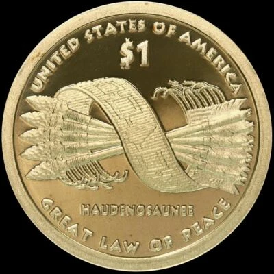 2010 S Nativo Americano Sacagawea Dólar Gema Camafeo Profundo ¡Moneda Como Nueva de Estados Unidos! Foto 1 de 3
