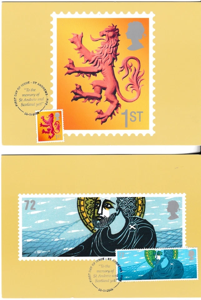 GB - Celebrando Escocia - 2 tarjetas FDI PHQ 2006 Foto 1 de 1