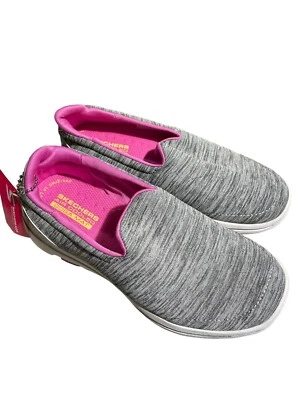 Zapatillas Skechers Girls Go Walk 5 Talla 13 Gris Rosa 84105L Foto 1 de 3