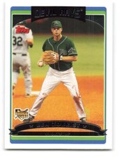 2006 Topps Update #133 Ben Zobrist RC Rookie Tampa Bay Devil Rays Baseball Card