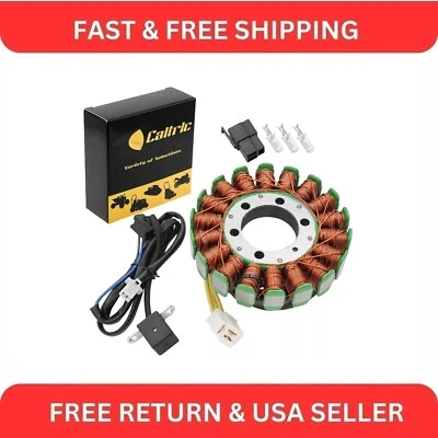 Estator Caltric compatível com Kawasaki Ninja 250R EX250J EX250 2008 2009 2010 - Imagem 1 de 4