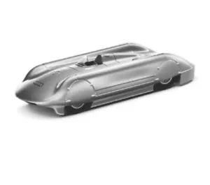 AUDI AUTO UNION 1938 TYPE C REKORDWAGEN SILVER 1:43 MINICHAMPS (DEALER MODEL) - Picture 1 of 3