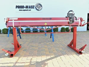 Sheet Metal Folder, Bending Brake, Bender 2140T/0.8mm with wheels + cutter NEW - Picture 1 of 17
