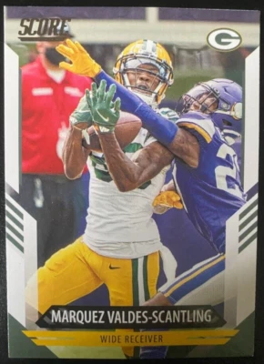 Marquez Valdes-Scantling 2021 Panini Score #141 Green Bay Packers - Image 1 of 2