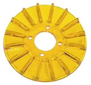 Empi Yellow Generator Pulley Cover for VW Beetle - 8928 - Picture 1 of 1